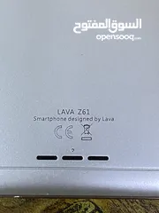  6 Lava z61 بحالة ممتازة