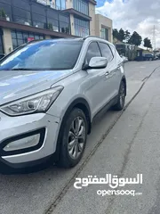  2 هونـــــداي سـنـتـافـي  وارد الوكــالـة الأردنـيـة  موديل 2013 V6   دفع رباعي