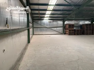  1 مستودع مع هنغر وسدة
