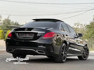  10 مرسيدس C200 Amg Kit وارد الشركه موديل 2019 فل كامل اعلى صنف