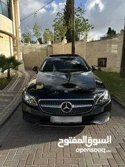  2 Mercedes E220D  بانوراما  موديل 2017 برخصة  دهان شركة  فل اضافات  امكانية البدل وارد  كرتونه سيارة