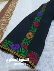 9 ثوب تطريز يدوي للبيع مشغول بالحبه وحرير اصلي