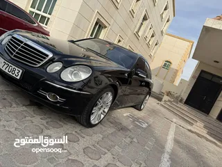  2 Mercedes E230 Avantgarde 2009 model GCC