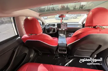  12 Tesla model 3  premium long range dual  motor 2021 auto score 85  تسلا موديل 3 دويل موتر لونج رينج