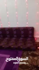  4 طقم كورنر مع طاولات قزاز مجلس عربي تفصيل مع سجاده وبردايه مكيف طون ونص