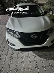  3 Nissan Rogue (Xtrail) 2018 midnight edition SV   نيسان روج بلاك اديشن ابيض 2018white color AWD