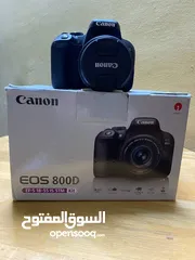  3 كاميرا كانون 800D