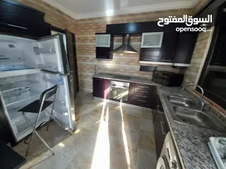 7 شقة مفروشة للايجار في دير غبار مع حديقة واسعة