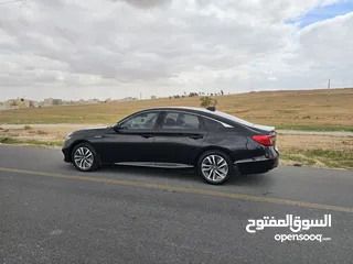  22 هوندا اكورد هايبرد 2018 ممشى قليل فل كامل