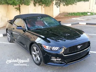  4 فورد موستنج ستة سلندر 2017 كشف Ford Mustang V6 Convertible