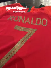  4 2018/19 Kids Nike Cristiano Ronaldo Portugal Home Jersey