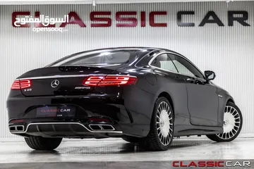  3 Mercedes S500 Coupe 2016 S65 body kit   السيارة مميزة جدا