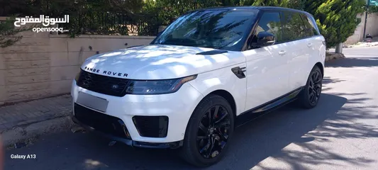  13 لاند روفر سبورت 2020  RANGE ROVER SPORT بحالة الوكاله