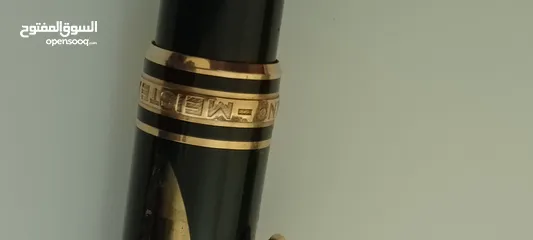  6 قلم مونت بلاك الاصلي صناعة المانيا موجود كسر من جهة الاعلى لا يآثر عليه ارجو مراجعة الوصف