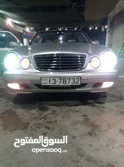  13 مرسيدس E200 موديل 2001 للبيع او البدل على فورد