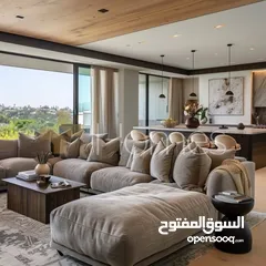  1 شقة مع ترس للبيع في رجم عميش بمساحة بناء 220م