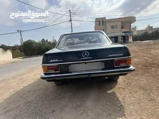  3 مرسيدس S250 كوبيه موديل 1969