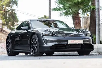  3 Porsche Taycan 4S Awd 2021  كهربائية بالكامل  Full electric   السيارة وارد المانيا
