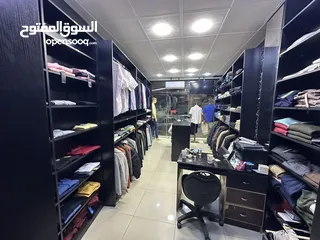  5 محل البسه للبيع المستعجل