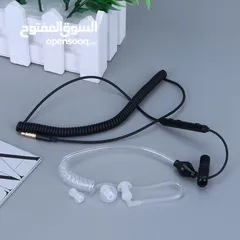  1 سماعة ايربيس للمكالمات والكول سنتر  Radiation Earphones Headset