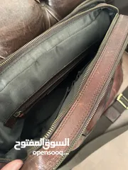  3 شنتة جلد بوجاتي أصلية