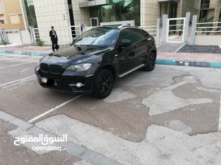  2 BMW x6 Gcc black edition