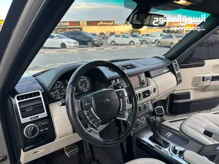  8 rangerover supercharged 2012 gcc first owner orginal paint no accident