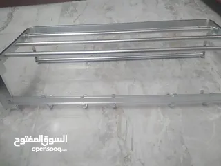  6 منشر ملابس و مناشف للحمامات