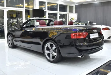  4 Audi A5 35 TFSi ( 2015 Model ) in Black Color GCC Specs