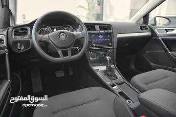  5 فولكسفاجن VW اي جولف egolf نخب 2019 بسعر مميز ومع رقم مميز سعر مغري