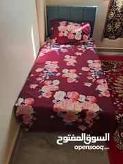  5 سرير مفرد مع دوشق 4 عدد