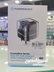  1 Powerology crystalline Series Dual PD gan Charger 35w