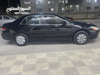  30 هوندا اكورد 2003 بنزين اصلي صيانة كاملة لون اسود ملوكي بدون حوادث داخل الاردن سعر حررررررررق