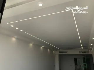  18 ديكورات جبس بورد وبديل الخشب وبديل الرخام والشيبورد