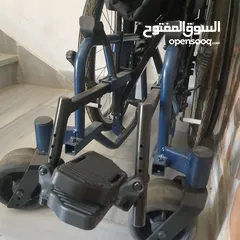  2 كرسي متحرك اطفال شبه جديد حديد والمنيوم ثقيل قياس ستاندر مع كامل عدته 60 شامل التوصيل عمان والزرقاء
