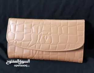  5 Genuine leather ladies clutches
