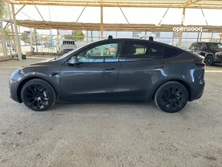  13 Tesla Model Y 2021 Long Range Dual Motor   B+جمرك جديد ، فحص كامل اوتوسكور