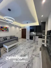  7 شقة مفروشة غرفتين نوم  75 متر بعبدون قرب السفارة الامريكية
