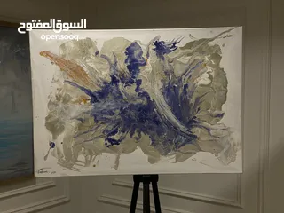  2 لوحه فنيه رسم يدوي