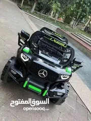  1 الآن من island toys سيارة الأطفال الكهربائية المميزة  من مرسيدس - شبيهة بسيارة Mercedes Benz G63