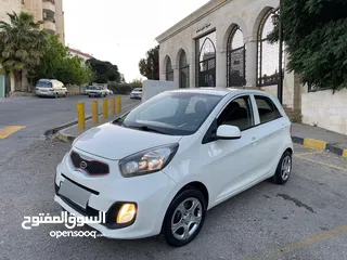  1 كيا بيكانتو 2015 بحالة الوكالة فحص كامل جير عادي  3 جيد 1 دقه على الراس
