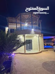  1 فيلا لليجار اليومي  اريحا قصر هشام