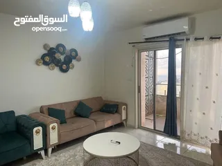  4 شقه مفروشه للايجار في روابي اطلاله مميزه