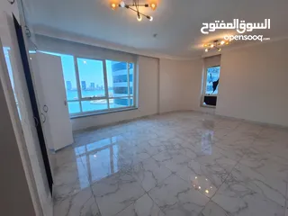  6 (ضياء)ثلاث غرف وصالة للايجار السنوي في الشارقة المجاز3 تكييف على المالك بتشطيب راقي سهل لمخرج ل دبي