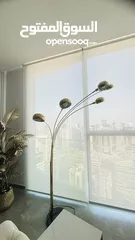  8 Floor lamp golden color