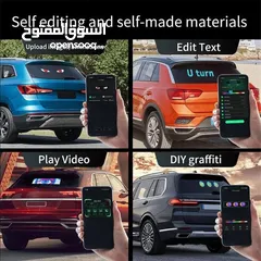  7 LED Flexible Screen + إضاءة LED عيون شريرة، أنت مش بس تغيّر شكل سيارتك... أنت تصنع أسلوبك الخاص!