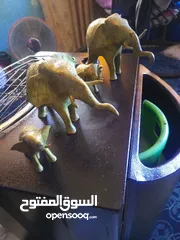  3 فيل عدد 4 نحاس اصفر للبيع