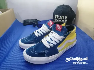  3 original from America bold steps   sale vans sk8-mid اصلي غير قابل   التفاوض  stylish