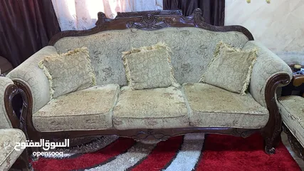  3 طقم كنب مستعمل