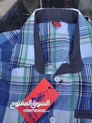  5 قميص رجالي صيفي نص كم جميع الحجام